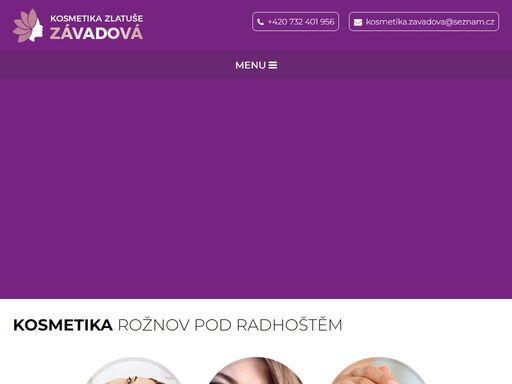 www.kosmetikazavadova.cz