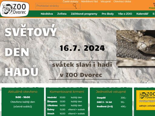 www.zoodvorec.cz