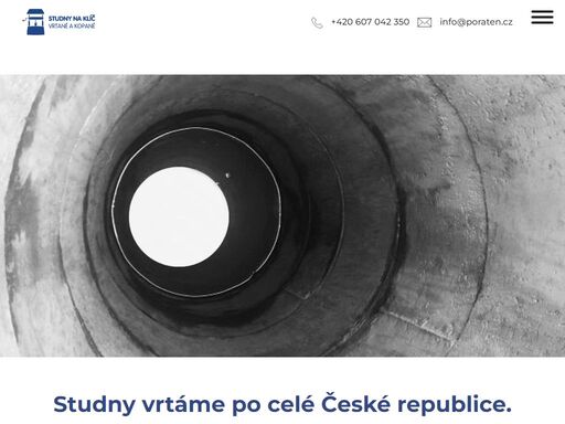 firma poraten s.r.o. provádí kompletní dodávky a montáže po celé české republice. zaměřujeme se zejména: studny na klíč, vytápění, vodoinstalace a kanalizace, klimatizace a zavlažování.
