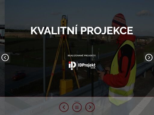společnost idprojekt s.r.o. je projekční kancelář dopravních staveb a mostních konstrukcí s geodetickým oddělením.