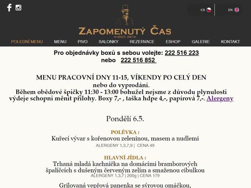 www.zapomenutycas.cz
