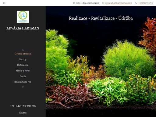 www.akvariahartman.cz