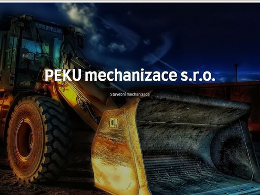 pekumechanizace.cz