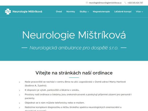 www.neurologiemistrikova.cz