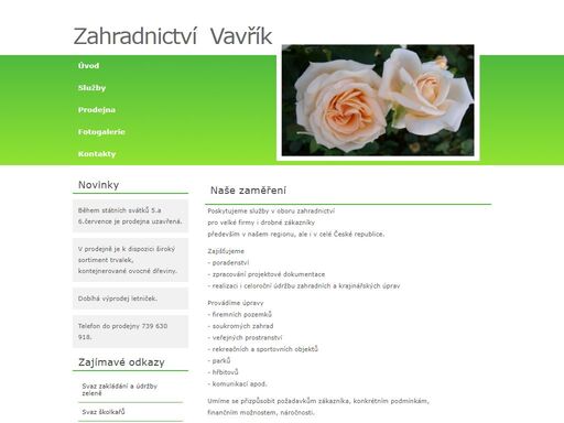 www.zahradnictvi-vavrik.cz