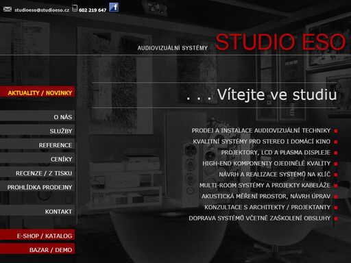 studio eso - audiovizuální systémy a projekty