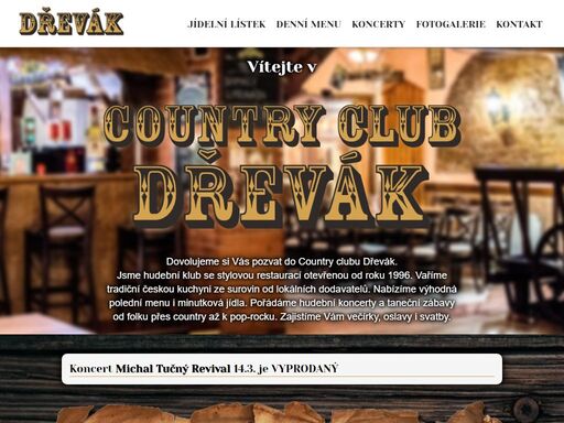 countryclubdrevak.cz