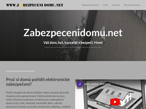www.zabezpecenidomu.net