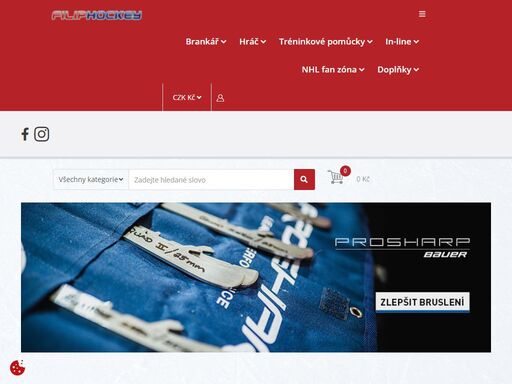 filiphockey.cz – jsme hokejová speciálka s kamennou prodejnou i možností nakoupit on-line! u nás naleznete vše co potřebujete!