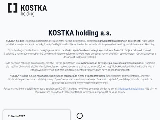 www.kostka-holding.cz