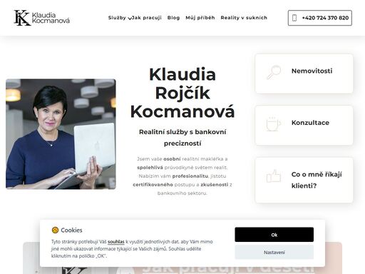www.klaudiakocmanova.cz