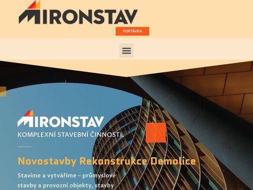 www.mironstav.cz