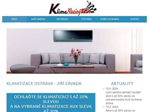 www.klimatizaceova.cz