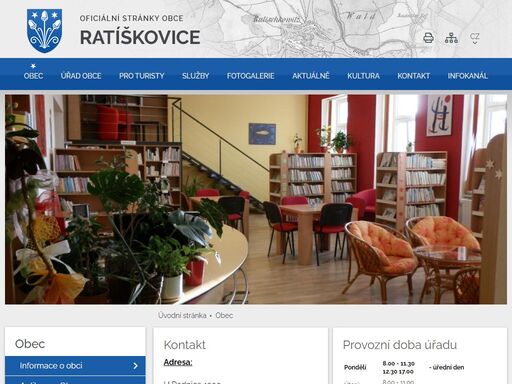 oficiální stránky obce ratíškovice