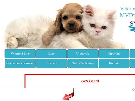 veterinární ordinace bílina