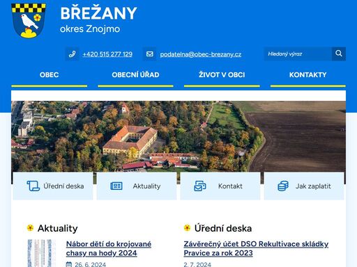 www.obec-brezany.cz