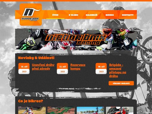oficiální webové stránky bikrosovohé klubu nižbor bmx racing team, z.s.