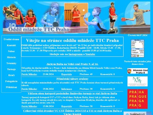 www.mladez.ttcpraha.cz