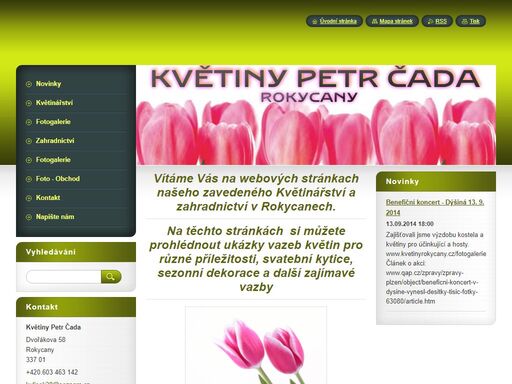 www.kvetinyrokycany.cz