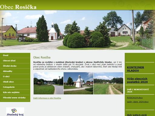 www.obecrosicka.cz