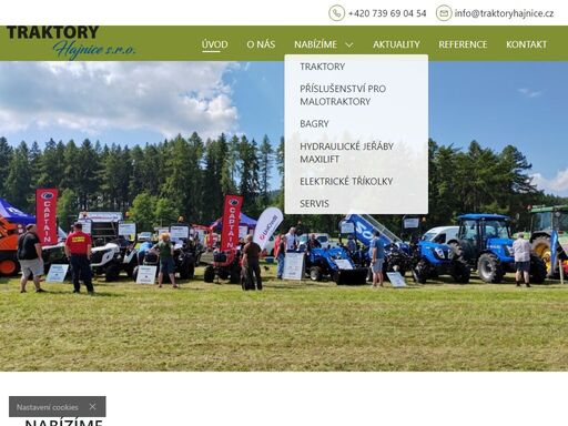 www.traktoryhajnice.cz