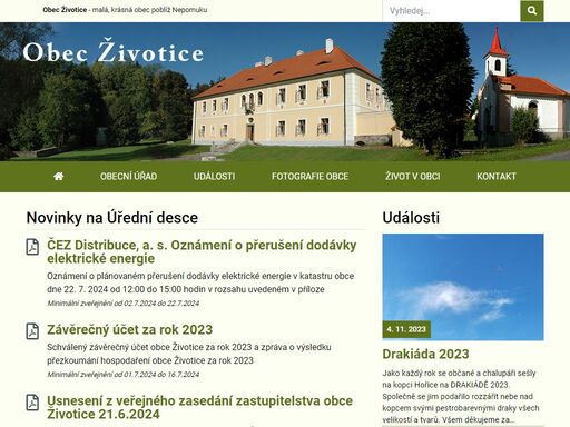 www.obec-zivotice.cz