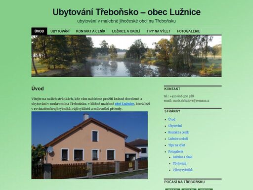 www.ubytovaninatrebonsku.cz