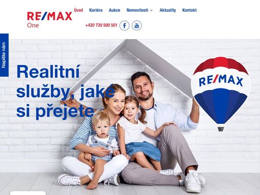 re/max one – realitní kancelář tábor. nabízíme kompletní realitní servis včetně prodeje a pronájmu bytů, rodinných domů, pozemků i komerčních objektů.