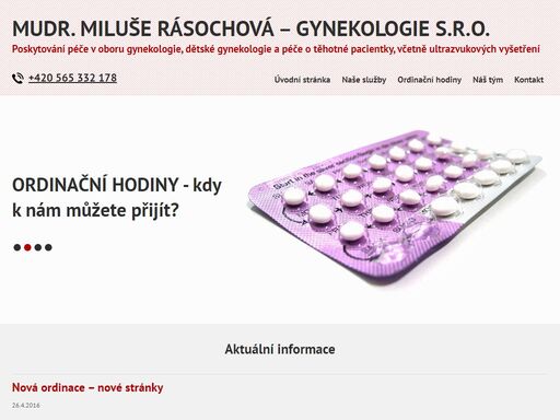 www.gynekologie-rasochova.cz