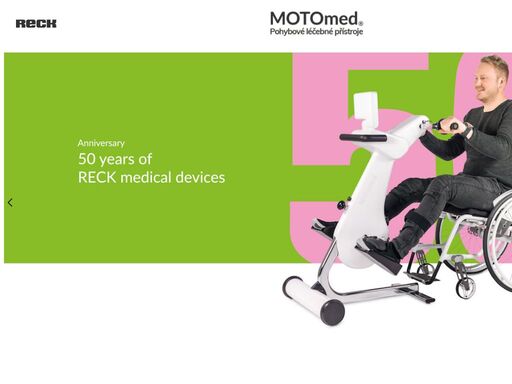 pohybová terapie motomed byla vyvinuta pro osoby s omezenou pohyblivostí a doplňuje fyzioterapeutická, ergoterapeutická a sportovní terapeutická opatření.