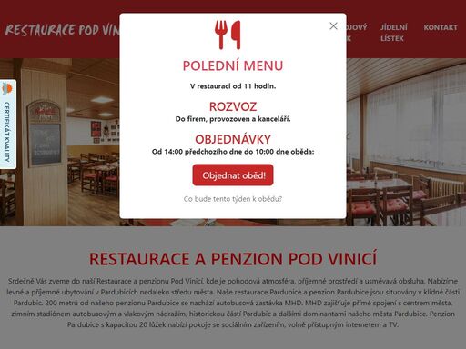 www.restauracepodvinici.cz