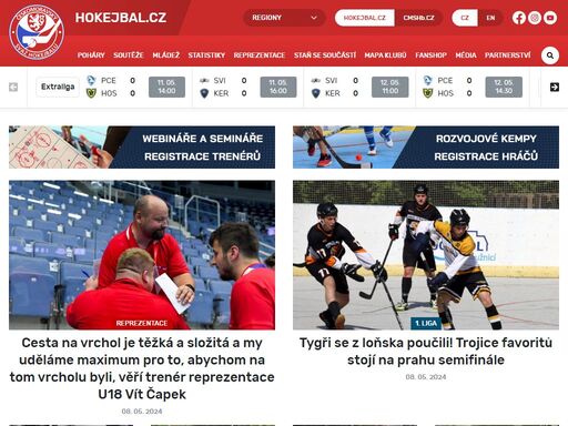 www.hokejbal.cz