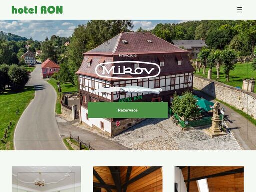 hotel ron - ubytování v českém švýcarsku