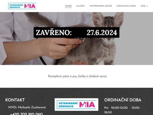 www.veterina-mia.cz