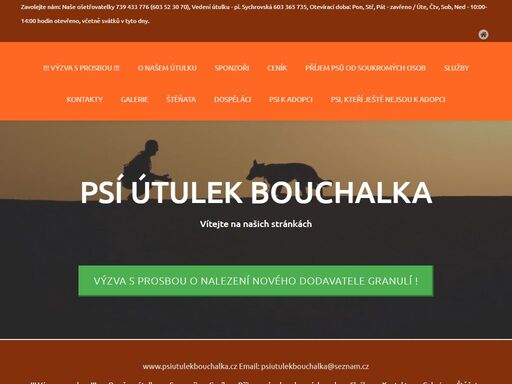 www.psiutulekbouchalka.cz