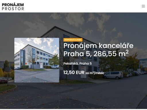 www.pronajemprostor.cz