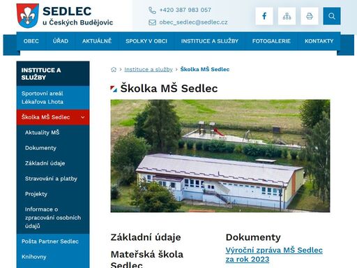 sedlec.eu/instituce-a-sluzby/skolka-ms-sedlec