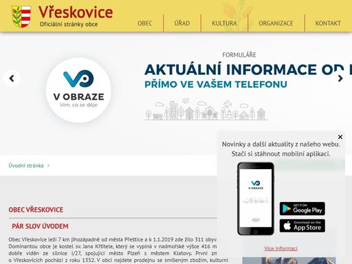 www.vreskovice.cz
