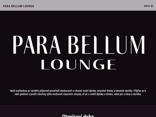 para bellum lounge brno je místo se skvělou dýmkou, příjemným posezením, výbornými drinky a klidnou atmosférou