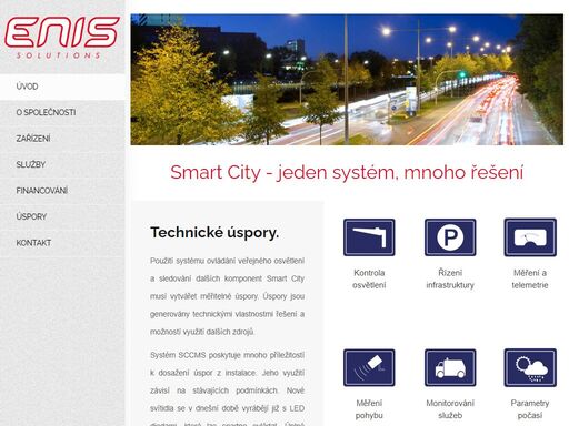 enis solutions - systemy sterowania oświetleniem ulicznym, smart city.