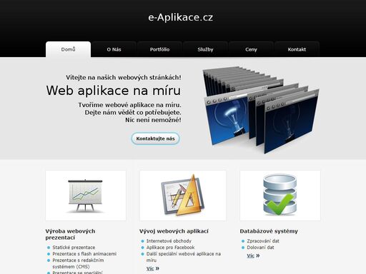 we design and create web applications.