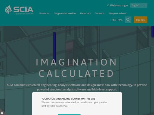 scia combines structural engineering and design know-how with technology, to provide powerful structural analysis software and high-level support.