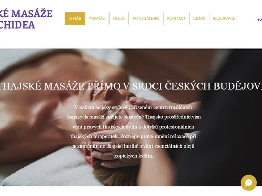 thajské masáže orchidea v srdci českých budějovice. asijsky stylově zařízené centrum tradičních thajských masáží. profesionální thajské terapeutky. poznejte pravé umění relaxace při nezaměnitelné thajské hudbě a vůni esenciálních olejů tropických květin.