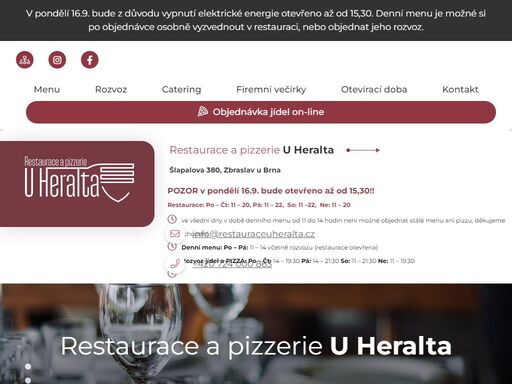 www.restauraceuheralta.cz