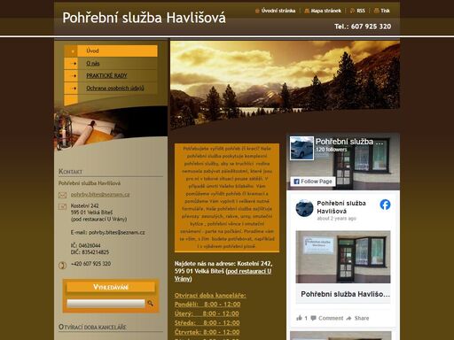 www.pohrebnisluzba-havlisova.cz