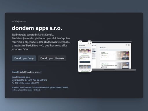www.dondem-apps.cz