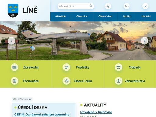 www.obec-line.cz
