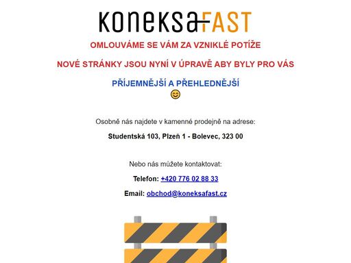 vítejte na stránkách společnosti koneksafast, s.r.o., jež zprostředkovává prodej spojovacího materiálu, nářadí, speciálních stavebních materiálů a chemie