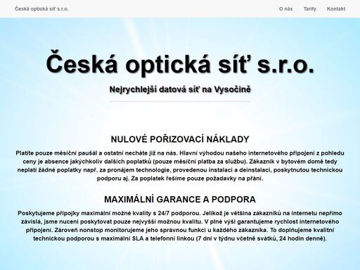 www.ceskaoptickasit.cz