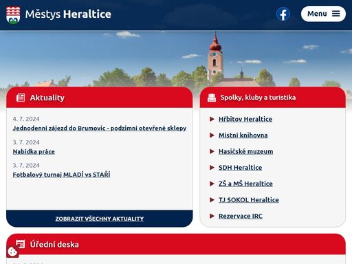městys heraltice se nachází v okrese třebíč, kraj vysočina. nachází se v nadmořské výšce 556 m.n.m a jeho historie je stará již přes 750 let.